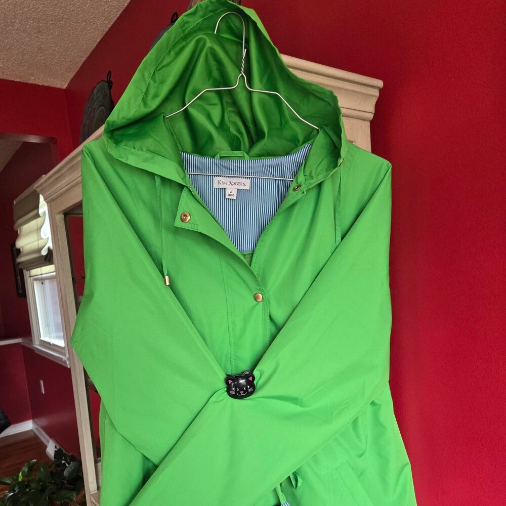 Kim Rogers rain jacket